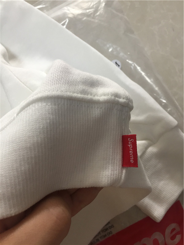 Autumn Supreme Logo Box White Hoodie